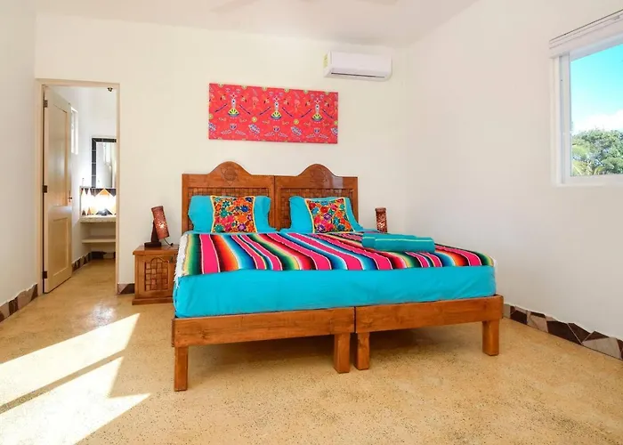 Séjour chez l'habitant King With Private Terrace San Miguel de Cozumel